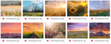 Magical Bundle of Field Backgrounds - Meg Bitton Productions