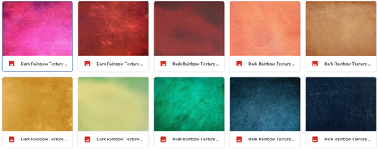 Magical Dark Rainbow Textures - Meg Bitton Productions