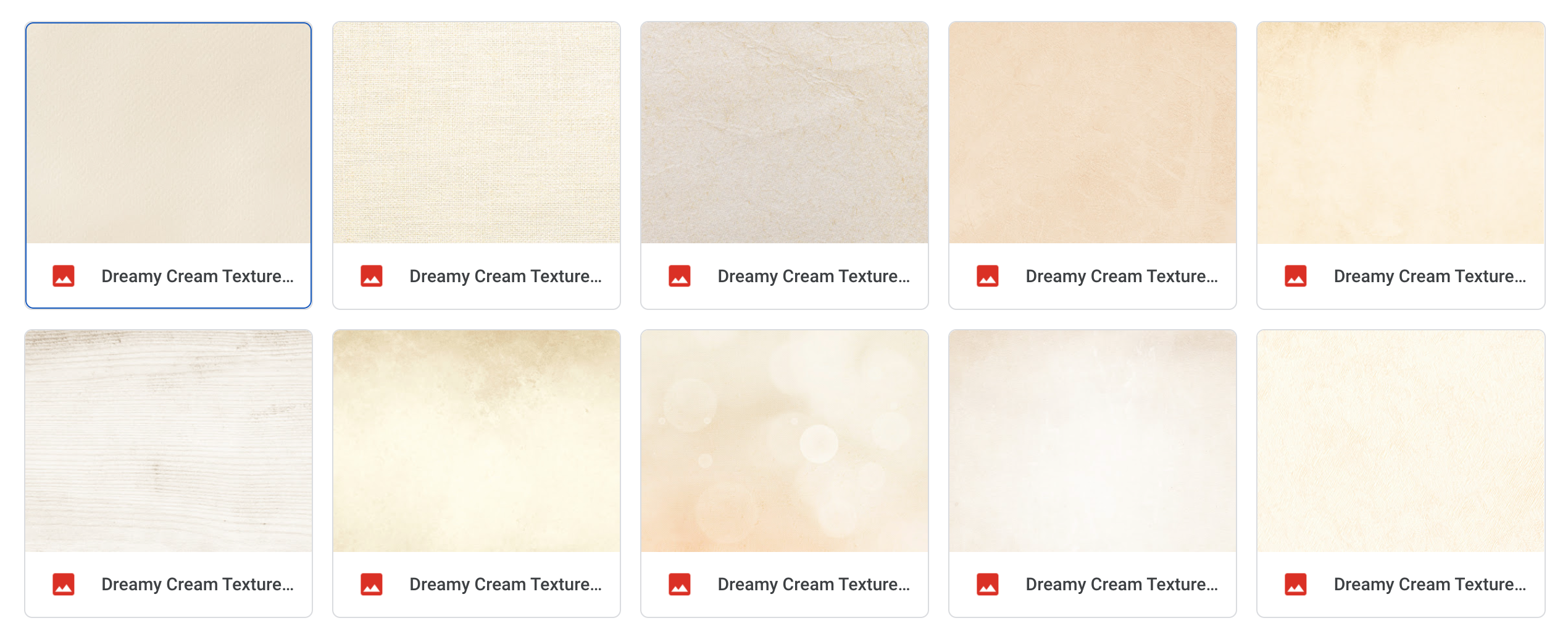 Magical Dreamy Cream Textures