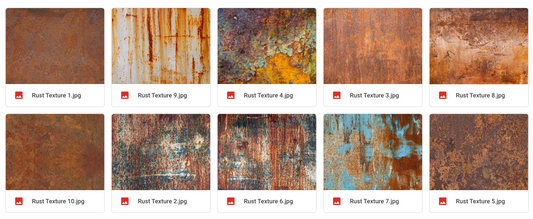Magical Rust Textures - Meg Bitton Productions