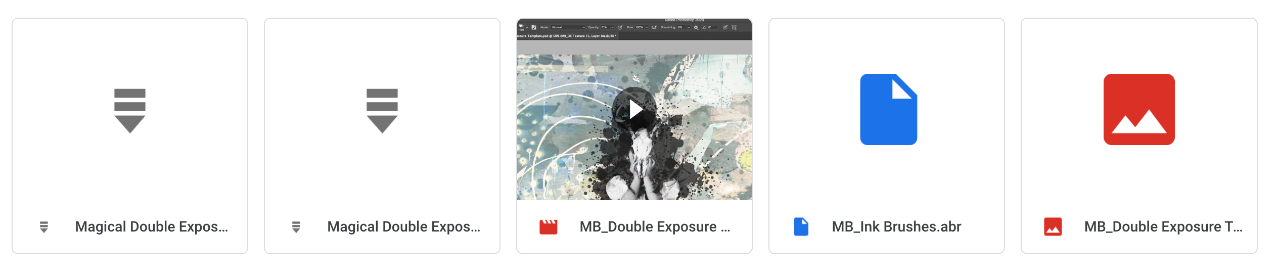 Magical Double Exposure Kit