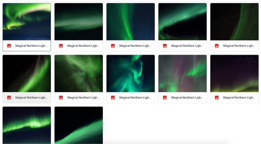 Magical Northern Lights Skies - Meg Bitton Productions