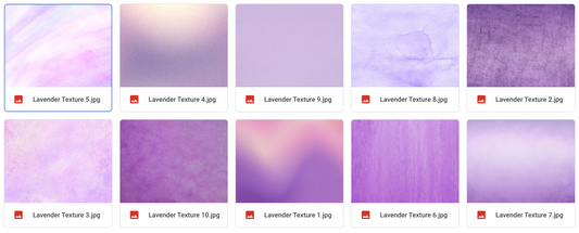 Magical Lavender Textures - Meg Bitton Productions