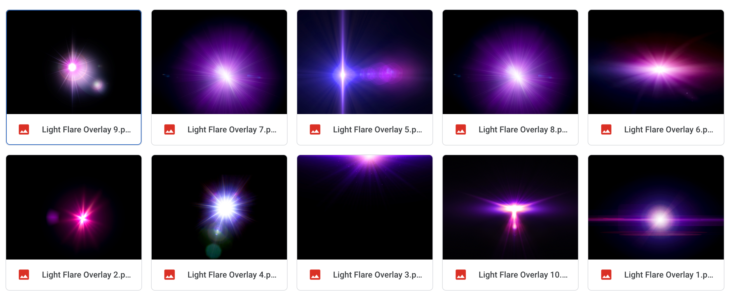 Magical Violet Ring Flares - Meg Bitton Productions