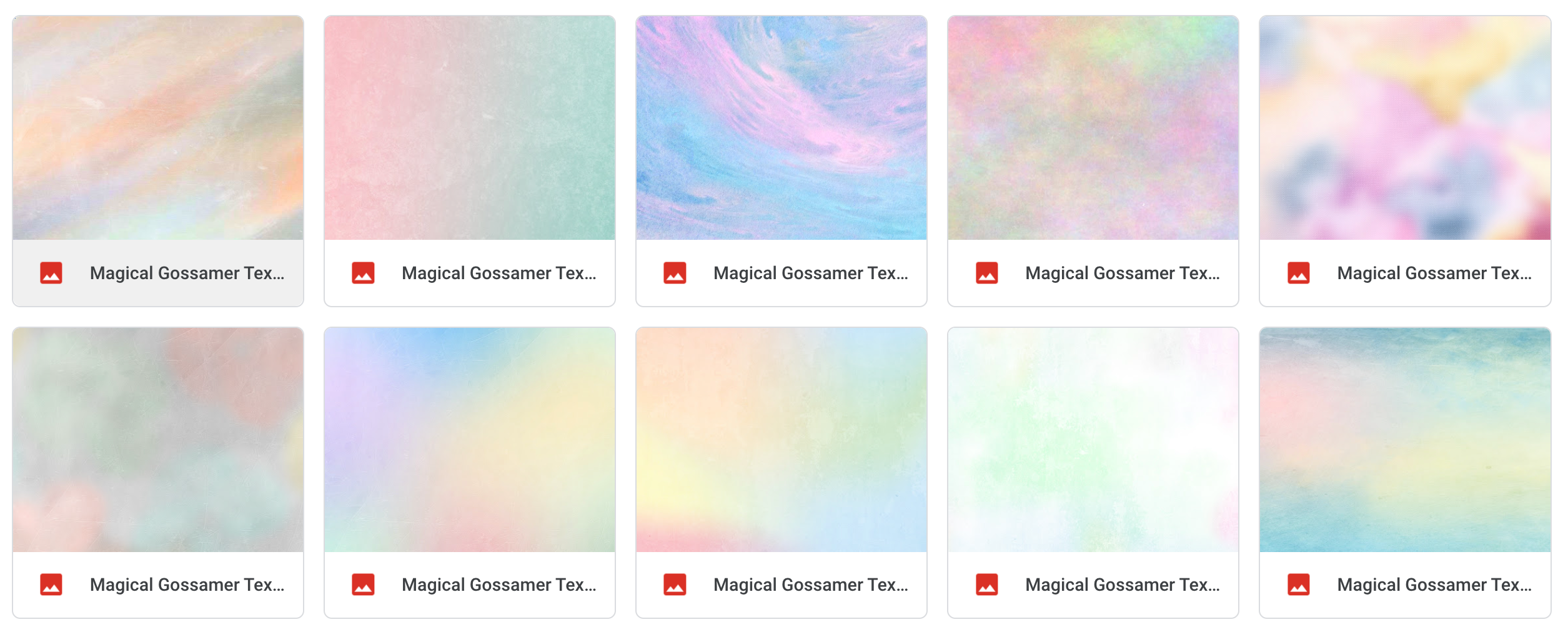 Magical Gossamer Textures - Meg Bitton Productions