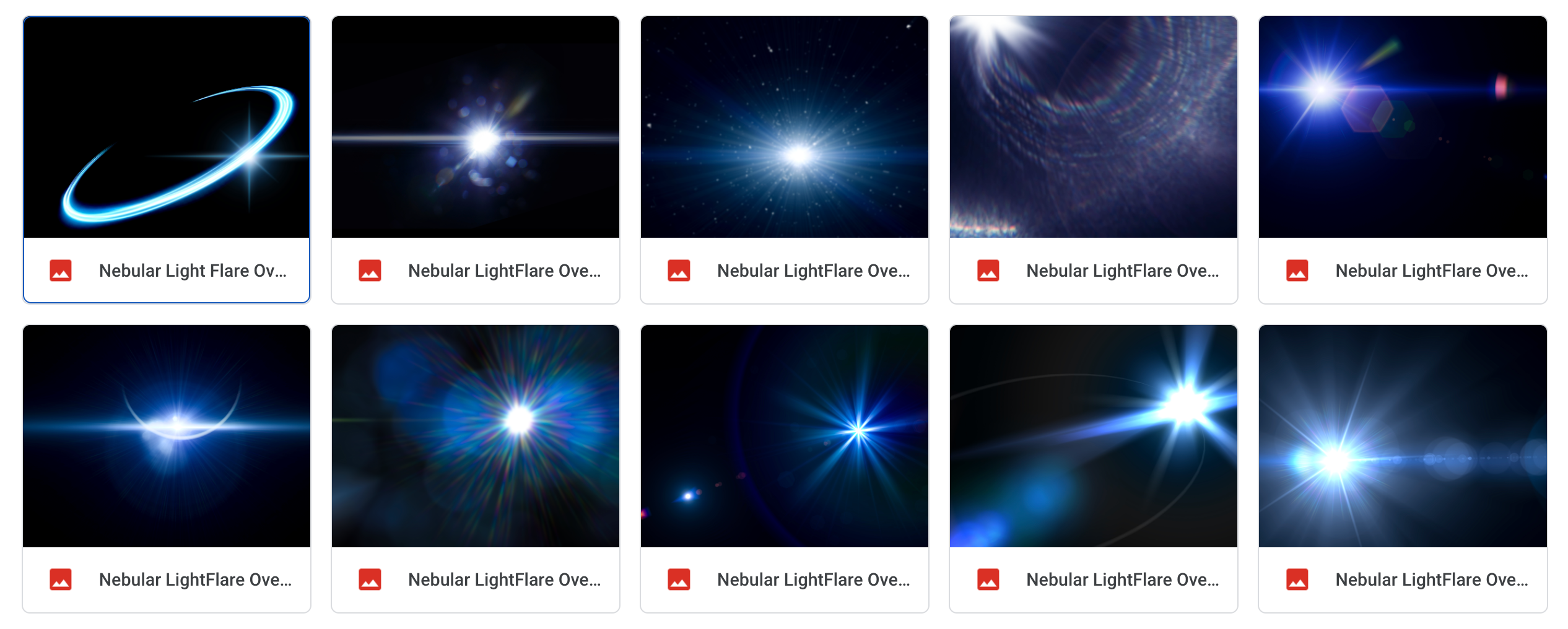 Magical Nebular Light Flares - Meg Bitton Productions
