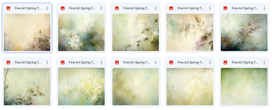 Magical Fine Art Spring Textures - Meg Bitton Productions