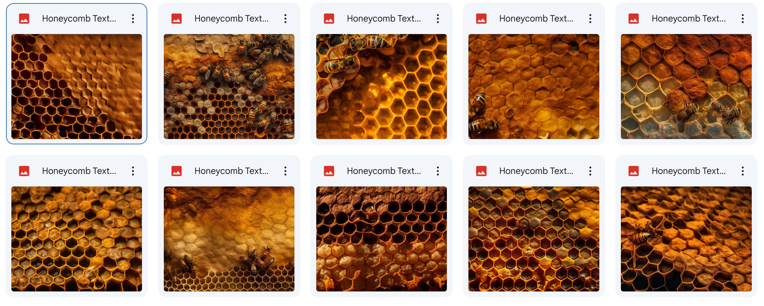 Magical Honeycomb Textures - Meg Bitton Productions