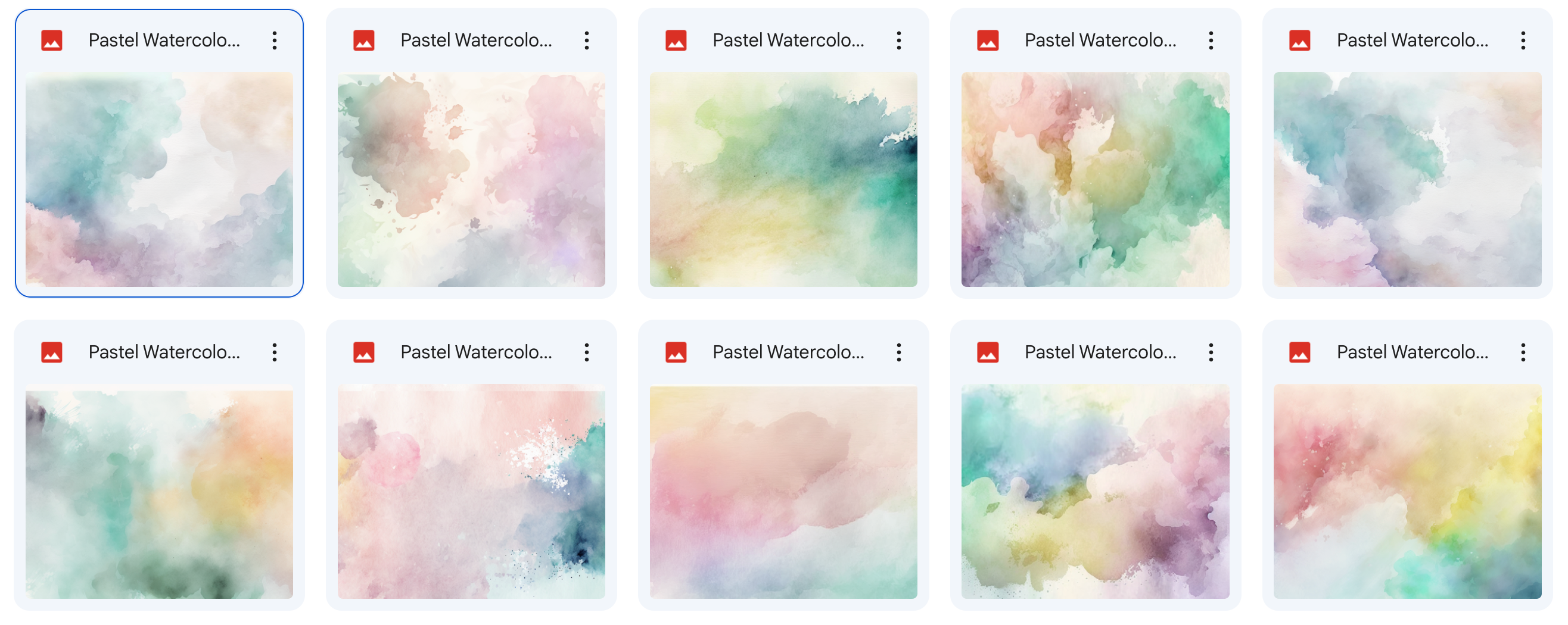 Magical Gentle Watercolor Textures - Meg Bitton Productions