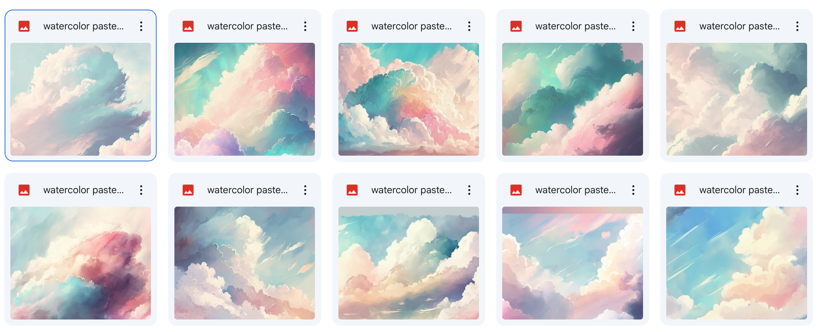 Magical Pastel Cloud Textures - Meg Bitton Productions