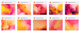 Magical Pink Orange Textures - Meg Bitton Productions