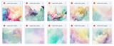 Magical Watercolor Pastel Textures - Meg Bitton Productions