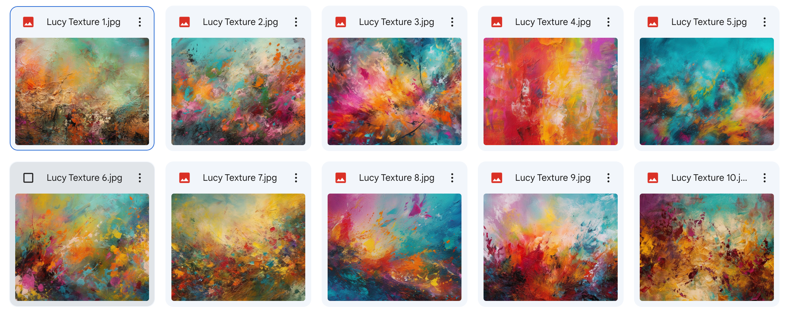 Magical Lucy Textures - Meg Bitton Productions