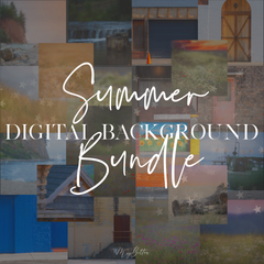 Summer Digital Background Bundle - Meg Bitton Productions