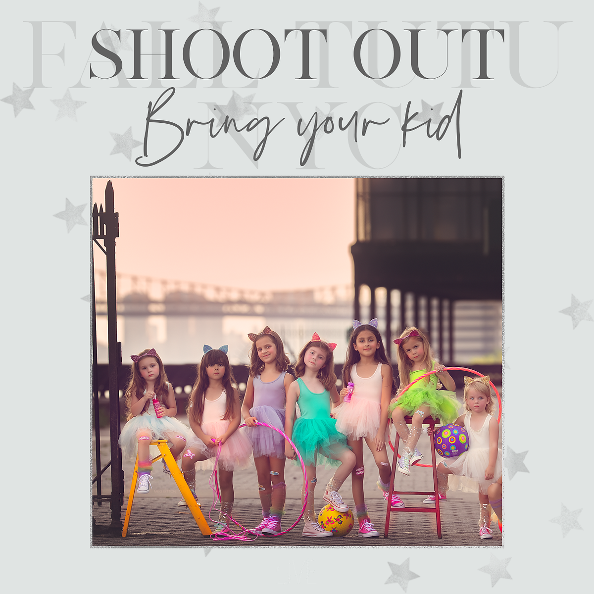 Fall Tutu Shoot Out NYC - Bring Your Own Kid - Meg Bitton Productions
