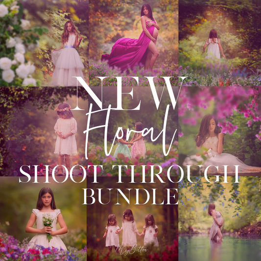 Limited Edition: Floral Shoot Through Bundle - Meg Bitton Productions