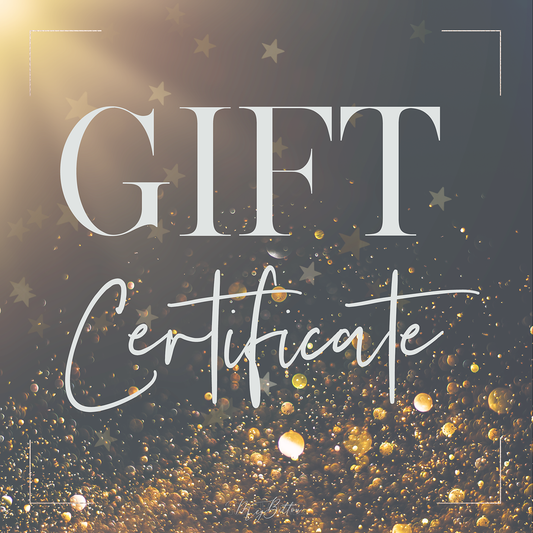 Gift Certificate - Meg Bitton Productions