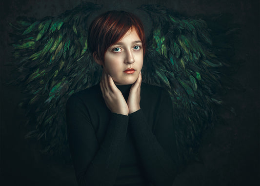 Teal Wings - Meg Bitton Productions