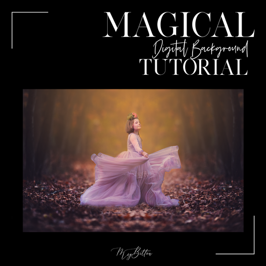 Magical Digital Background Tutorial - Meg Bitton Productions