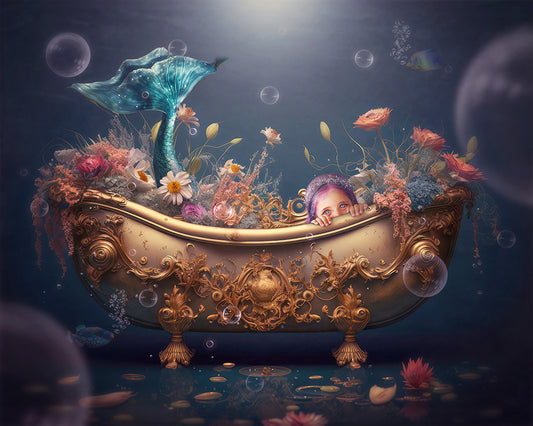 Mermaid Bath - Meg Bitton Productions