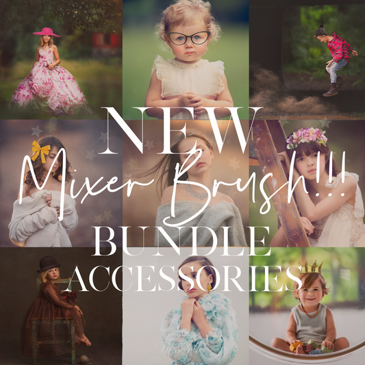 Limited Edition: Accessories Mixer Brush Bundle - Meg Bitton Productions