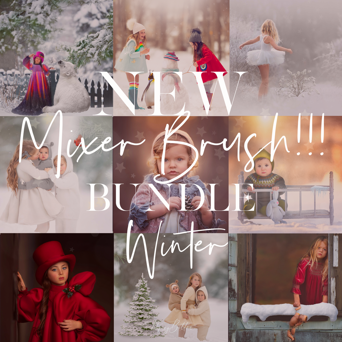 Limited Edition: Winter Mixer Brush Bundle - Meg Bitton Productions