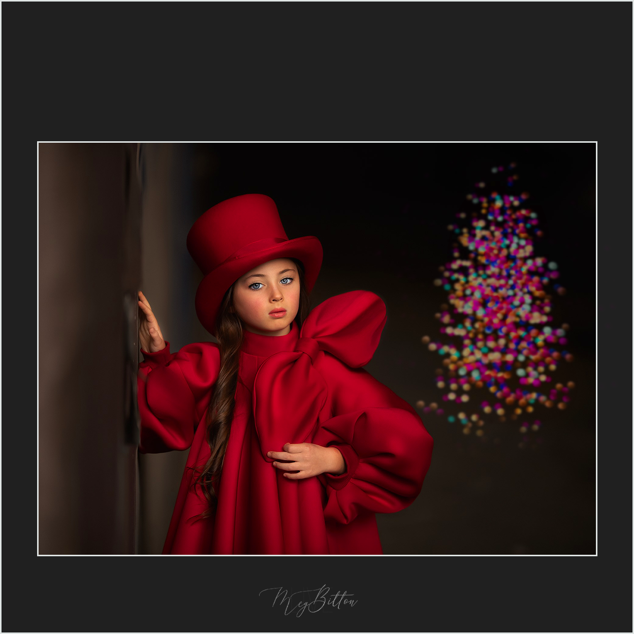 Magical Christmas Tree Bokeh Lights Overlays - Meg Bitton Productions