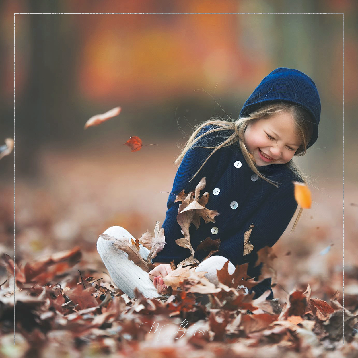 Magical Fall Leaves Action - Meg Bitton Productions