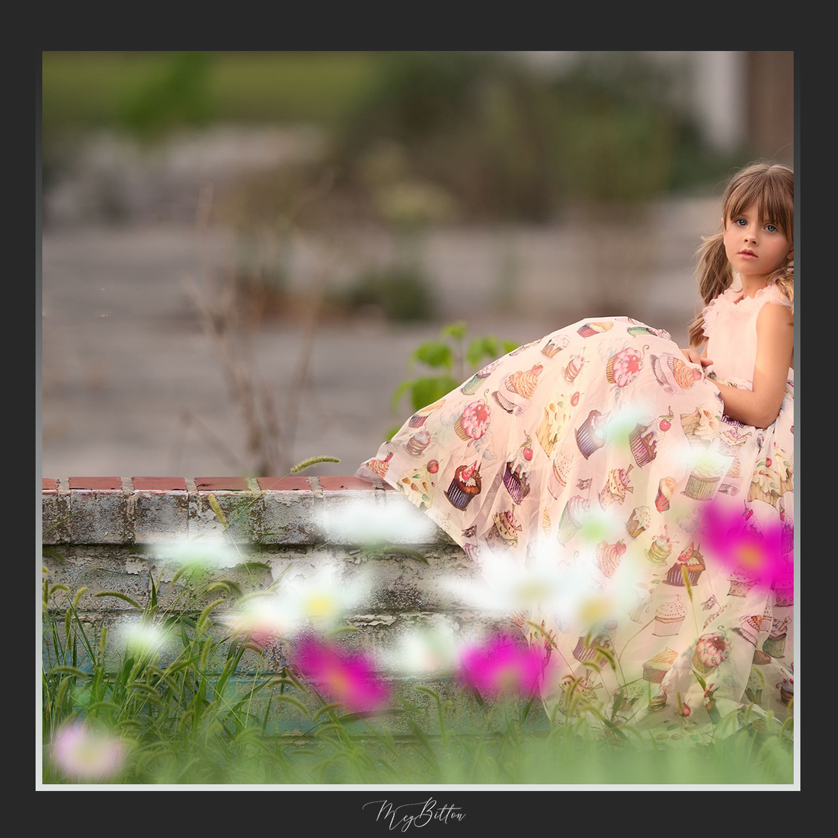 Magical Shoot Through - Wildflower Field - Meg Bitton Productions