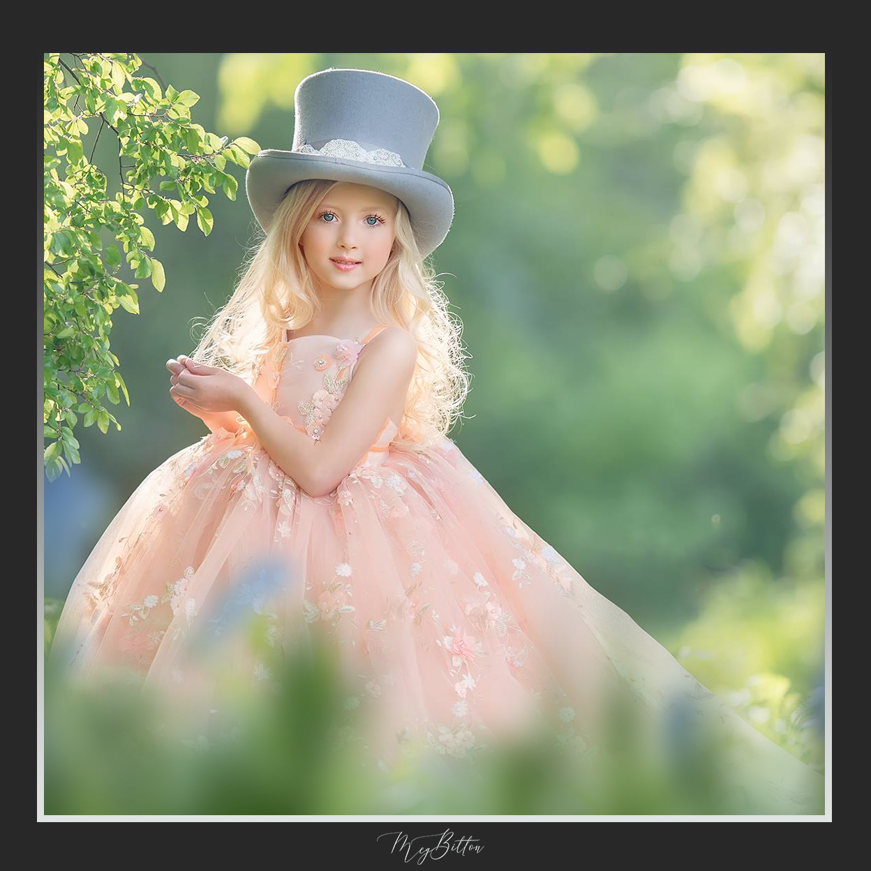 Magical Shoot Through - Grass and Flowers - Meg Bitton Productions