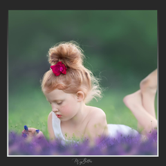 Magical Shoot Through - Purple Flowers - Meg Bitton Productions