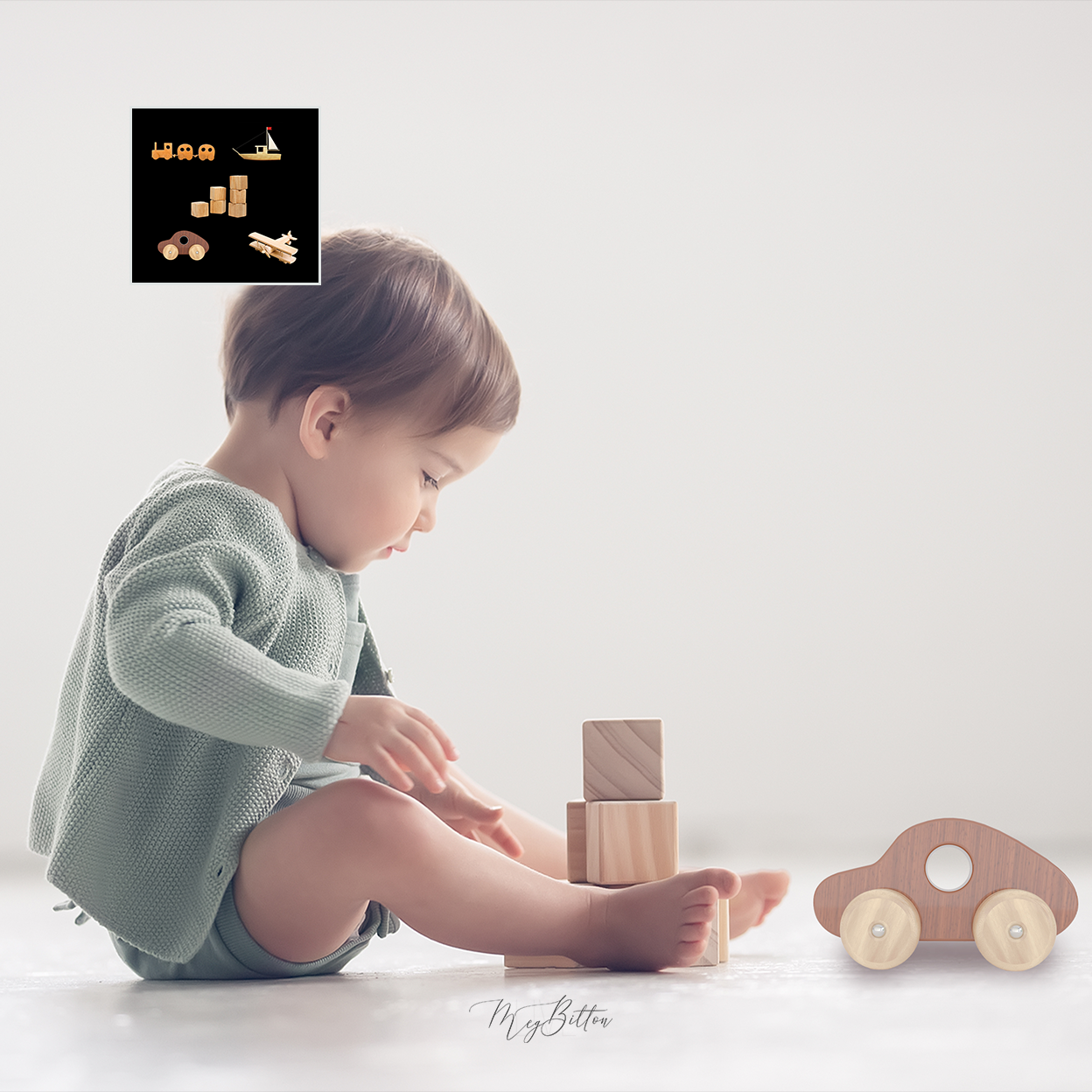 Mixer Brush: Wooden Toys