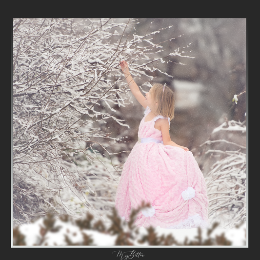 Magical Shoot Through - Snow Covered Bushes - Meg Bitton Productions