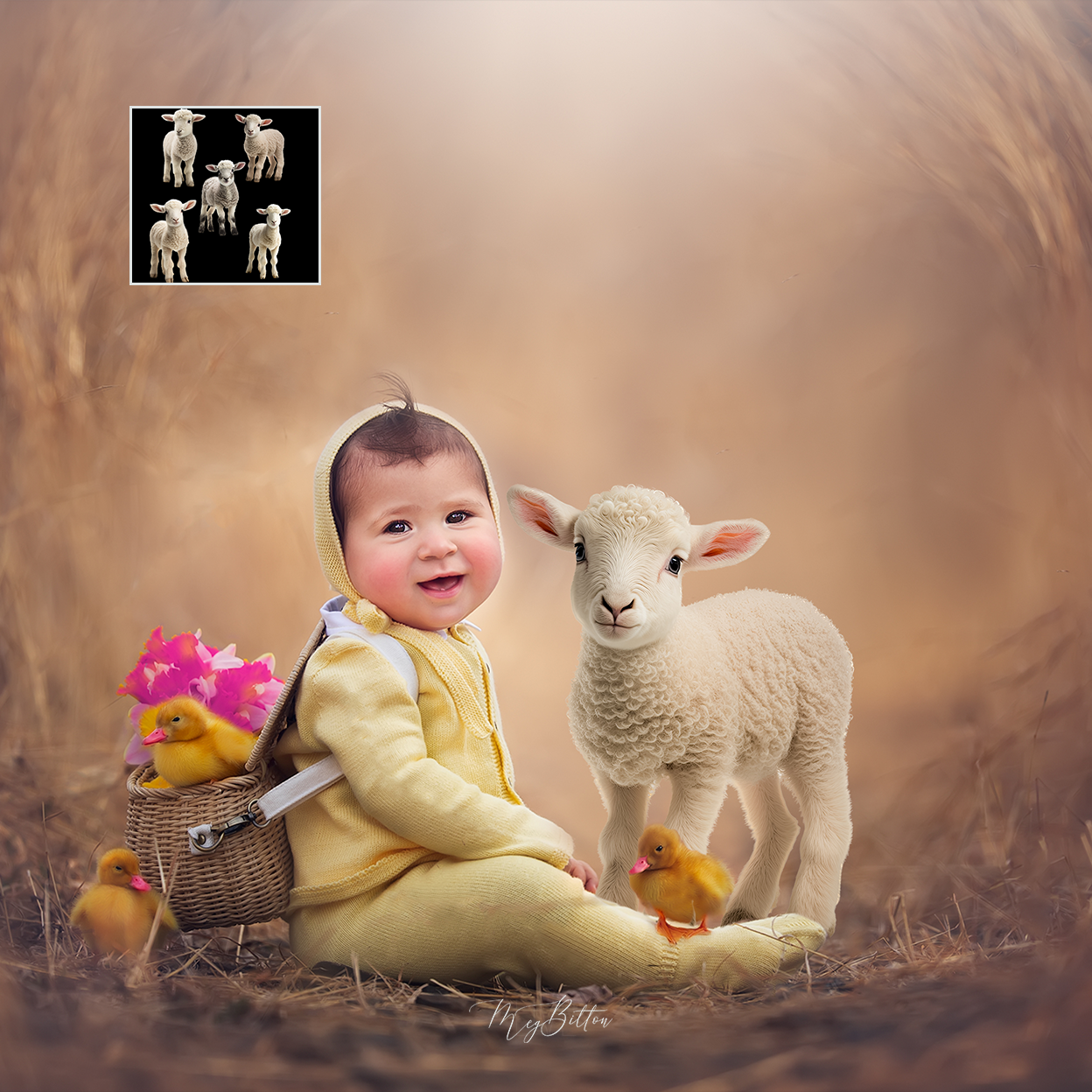 Mixer Brush: Lambs - Meg Bitton Productions