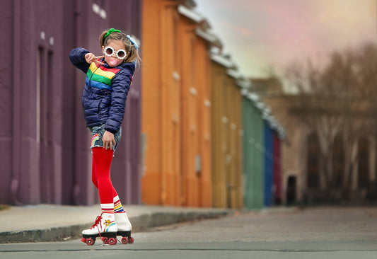Rainbow Roller Skates - Meg Bitton Productions
