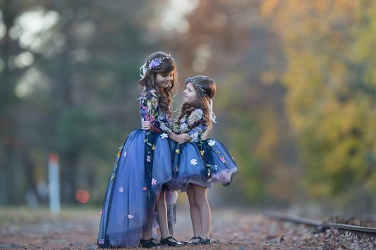 Sisters in Autumn Wonderland - Meg Bitton Productions